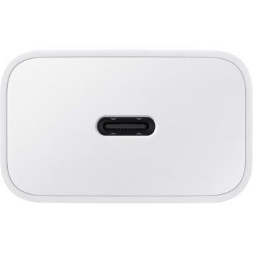 Мережевий зарядний пристрій Samsung EP-T1510X White, 1хUSB Type-C, 15W + кабель USB Type-C (EP-T1510XWEGEU) [603267]