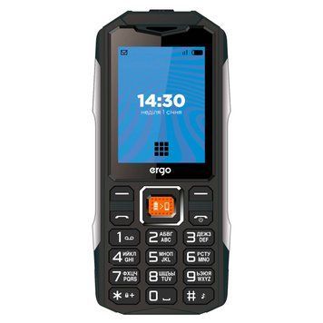 Мобiльний телефон Ergo E242 Dual Sim Black (E242 Black) [618143]