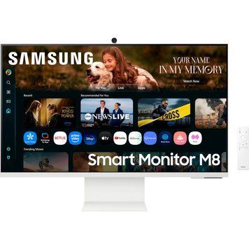 Монітор Samsung 32"S32FM803 2xHDMI, USB, Bluetooth, MM, VA, 3840x2160, 4ms (LS32FM803UIXUA) [110882]