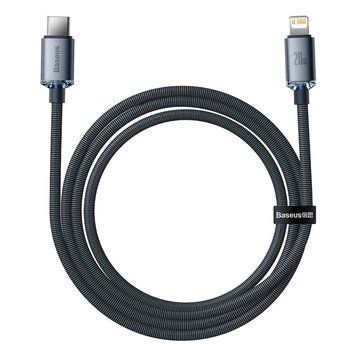 Кабель Baseus Crystal Shine Series Fast Charging Data Cable Type-C to iP 20W 2m Black (CAJY000301) [802544]