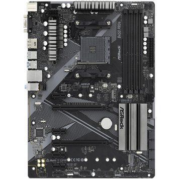 Материнська плата ASRock (AM4/B450, 4*DDR4, PCIex16, DP, HDMI, VGA, 6xSATA, M.2,GLan, 8ch, ATX) (B450 PRO4 R2.0) [405612]