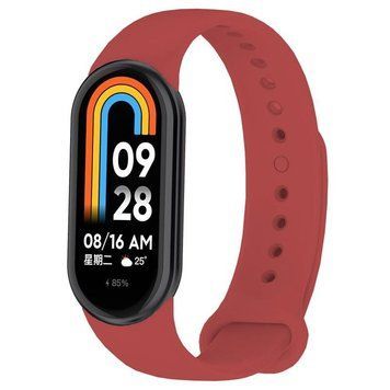 Силіконовий ремінець BeCover для Xiaomi Mi Smart Band 8 Dark Red (709385) [604912]