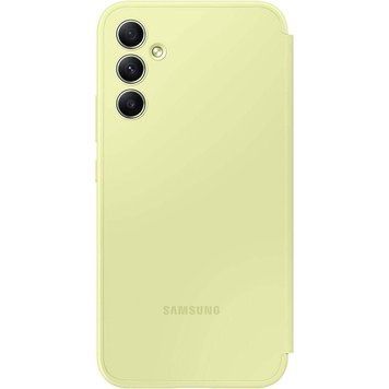Чохол-книжка Samsung Smart Clear View Cover для Samsung Galaxy A54 SM-A546 Lime (EF-ZA546CGEGRU) [602130]