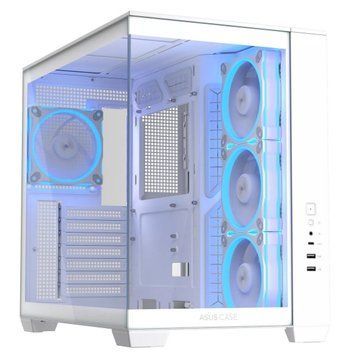 Корпус Asus A32 Plus White Tempered Glass (90DC00S3-B19000) [617092]