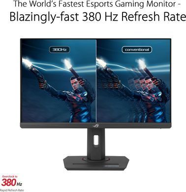 Монітор Asus 24.5" ROG Strix XG259QNS 2xHDMI, DP, 2xUSB, Audio, IPS, 380Hz, 0.3ms, sRGB 110%, AdaptiveSync, Pivot, HDR400 (90LM09M0-B01370) [100931]
