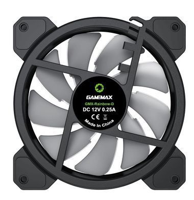 Кулер для корпуса GAMEMAX (FN-12Rainbow-D) [303421]