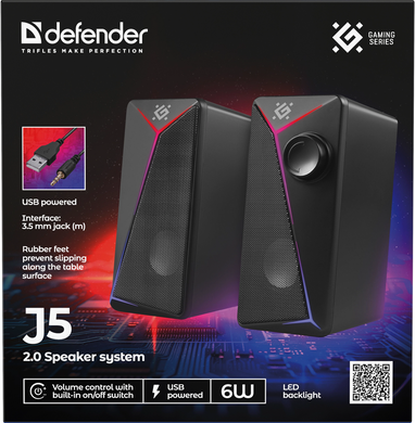 Акустика Defender J5 6W (65965) [203820]