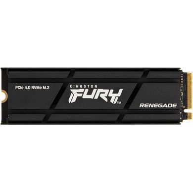 Накопичувач SSD 1TB Kingston Fury Renegade with Heatsink M.2 2280 PCIe 4.0 x4 NVMe 3D TLC (SFYRSK/1000G) [607906]