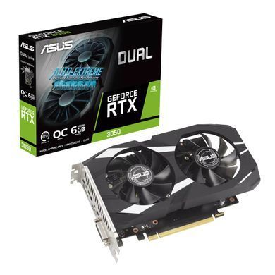 Відеокарта ASUS GeForce RTX 3050 6GB GDDR6 DUAL OC DUAL-RTX3050-O6G (90YV0K60-M0NA00) [102528]