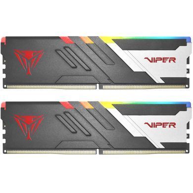 Модуль пам`яті DDR5 2x32GB/6000 Patriot Viper Venom RGB (PVVR564G600C36K) [607475]
