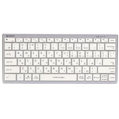 Клавіатура бездротова A4Tech Fstyler FBX51C White (FBX51C (White)) [614772]