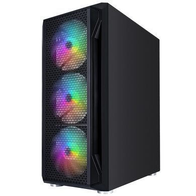 Корпус 1stPlayer Black 600W (X5-BK-4F1-PS-600FK-EU) [619218]