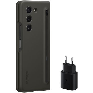 Чохол-накладка Samsung Slim Cover with Pen & TA 25W для Samsung Galaxy Fold 5 SM-F946 Black (EF-OF94KKBEGWW) [614872]