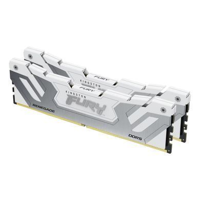 Модуль пам`яті DDR5 2x24GB/8400 Kingston Fury Renegade Silver/White (KF584CU40RWK2-48) [619617]