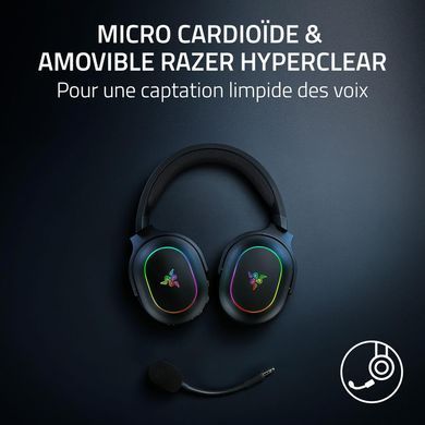 Гарнітура ігрова Razer Barracuda X Chroma, BT/WL, RGB, чорний (RZ04-05220100-R3M1) [107502]