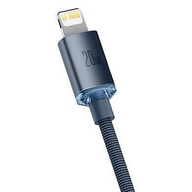 Кабель Baseus Crystal Shine Series Fast Charging Data Cable Type-C to iP 20W 2m Black (CAJY000301) [802544]