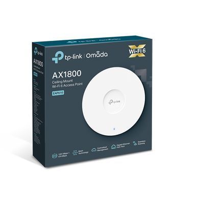 Точка доступу TP-LINK AX1800, 1xGE LAN, PoE, Passive PoE (EAP610) [104455]