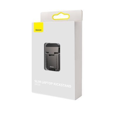 Підставка для ноутбука Baseus Slim Laptop Kickstand （2pcs）Grey (LUZC000013) [802729]