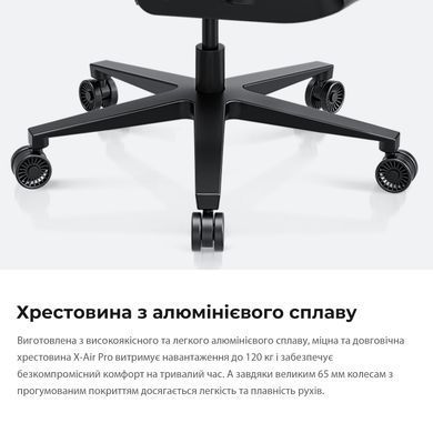 Крісло для геймерів Anda Seat X-Air Pro Size XL Mesh Gray Twilight (AD-WY-01-GGSP-G01) [618551]