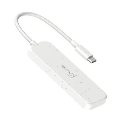 USB-хаб J5create 4 USB-A White (JCH341EW-N) [618220]