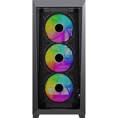 Корпус Xilence XILENT X ARGB X912.ARGB USB-C3.2+2xUSB3.0, 3xARGB+1xBLACK FAN 12cm, без БЖ ATX (XG151_X912.ARGB) [403396]