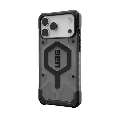 Чохол UAG для iPhone 17 Pro Max, Pathfinder Clear MagSafe, Ash/Black (114552113140) [111075]