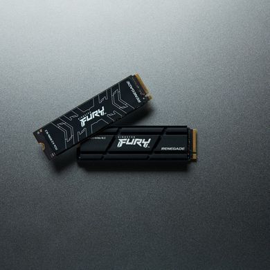 Накопичувач SSD 1TB Kingston Fury Renegade with Heatsink M.2 2280 PCIe 4.0 x4 NVMe 3D TLC (SFYRSK/1000G) [607906]