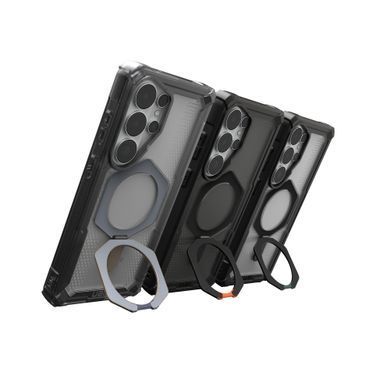 Чохол UAG для Samsung Galaxy S26 Ultra, Plasma XTE with Magnet, Black/Orange (214522114097) [114108]