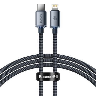 Кабель Baseus Crystal Shine Series Fast Charging Data Cable Type-C to iP 20W 2m Black (CAJY000301) [802544]