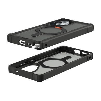 Чохол UAG для Samsung Galaxy S26 Ultra, Plasma XTE with Magnet, Black/Orange (214522114097) [114108]