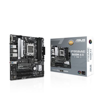 Материнcька плата ASUS PRIME B650M-A II-CSM sAM5 B650 4xDDR5 M.2 D-Sub HDMI DP mATX (90MB1EH0-M0EAYC) [110146]