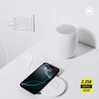 Мережевий зарядний пристрій Piko TC-PD451 (1USB-Cx3A) 45W White (1283126597770) [603357]