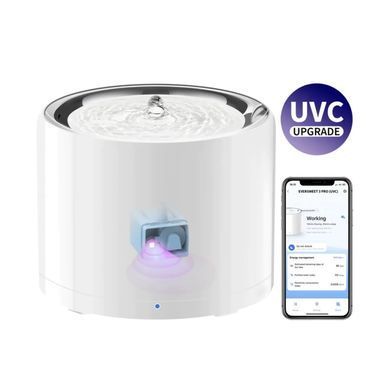 Поїлка PETKIT Eversweet 3 PRO (UVC) Smart Pet Drinking Fountain (P4108-UVC) [80172]