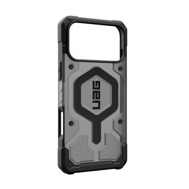 Чохол UAG для iPhone 17 Pro Max, Pathfinder Clear MagSafe, Ash/Black (114552113140) [111075]