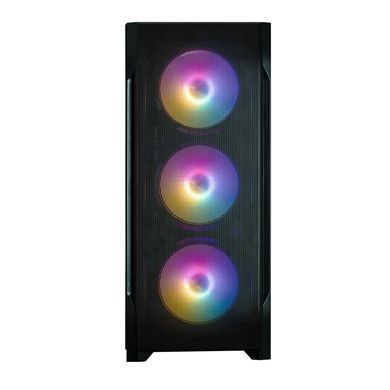 Корпус Zalman N7PLUSV2 з БЖ ZM700-LX3 1xUSB3.0, 2xUSB2.0, 6x120мм Rainbow RGB, 1x120мм, VGA 340мм, LCS ready, TG Side Window, ATX, чорний (N7PLUSV2+ZM700-LX3) [112531]