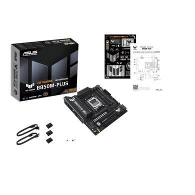 Материнcька плата ASUS TUF GAMING B850M-PLUS sAM5 B850 4xDDR5 M.2 HDMI DP mATX (90MB1IX0-M0EAY0) [109169]