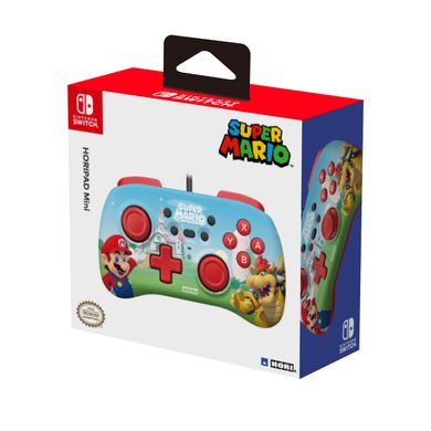 Hori Геймпад провідний Horipad Mini (Super Mario) для Nintendo Switch, Blue/Red (873124009019)