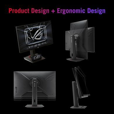 Монітор Asus 24.5" ROG Strix XG259QNS 2xHDMI, DP, 2xUSB, Audio, IPS, 380Hz, 0.3ms, sRGB 110%, AdaptiveSync, Pivot, HDR400 (90LM09M0-B01370) [100931]