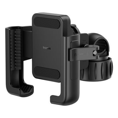 Велотримач для телефона Baseus GoTrip Series Bike Phone Mount Cluster Black (C40572301111-00) [806560]