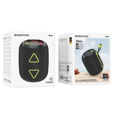 Портативна колонка BOROFONE BR36 Lucy sports BT speaker Black (6941991104350) [805604]