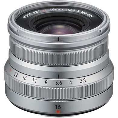 Об`єктив Fujifilm XF-16mm F2.8 R WR Silver (16611693) [107806]