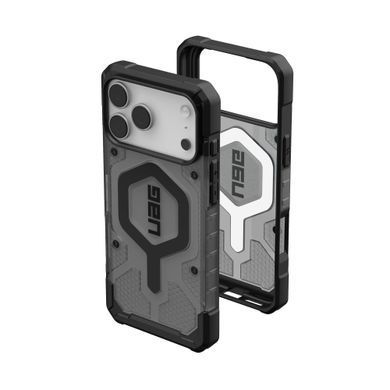 Чохол UAG для iPhone 17 Pro Max, Pathfinder Clear MagSafe, Ash/Black (114552113140) [111075]