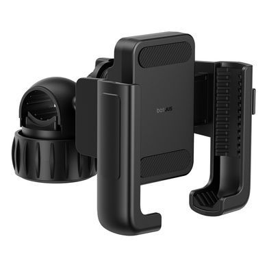 Велотримач для телефона Baseus GoTrip Series Bike Phone Mount Cluster Black (C40572301111-00) [806560]