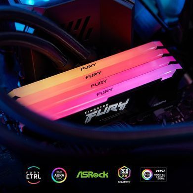 Пам'ять ПК Kingston DDR4 8GB 3600 FURY Beast RGB (KF436C17BB2A/8) [103885]