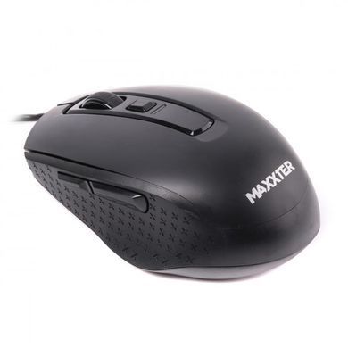 Миша Maxxter Black (Mc-335) [608416]