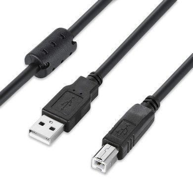Кабель ColorWay USB - USB Type-B V 2.0 (M/M), 3 м, Black (CW-CBUB073-BK) [613617]