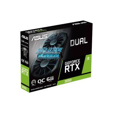 Відеокарта ASUS GeForce RTX 3050 6GB GDDR6 DUAL OC DUAL-RTX3050-O6G (90YV0K60-M0NA00) [102528]