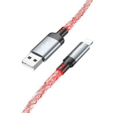 Кабель HOCO U112 Shine charging data cable for iP Gray (6931474788801) [804375]