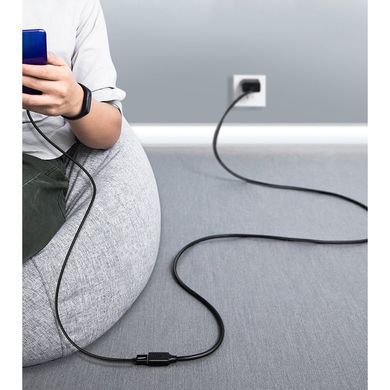Кабель продовжувач USB 3.0 AM-AF, 3м, Connector gold-plated Чорний, US129 Ugreen (30127) [404056]