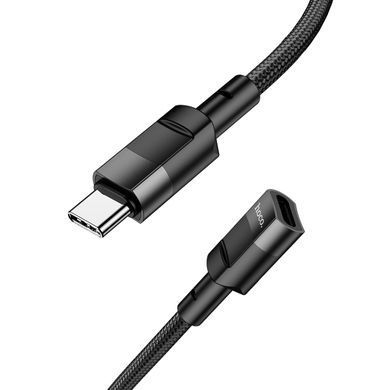 Кабель подовжувач HOCO U107 Type-C Male to Type-C Female USB2.0 extension cable(L=1.2m) Black (6931474789990) [802612]
